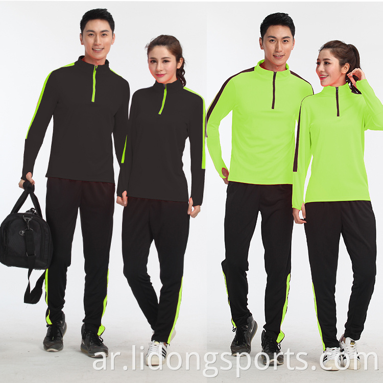 Guangzhou OEM Sportswear Litness Tracksuits للنساء/الأكمام الطويلة.